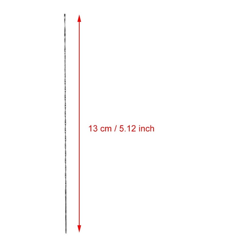 woobles 12 Pieces Scroll Saw Blades with Spiral Teeth for Wood Metal Plastic Cutting Sawing Carve Fits Most of Major Saw Brands Bosch, Makita, etc. (4#) - Image 3